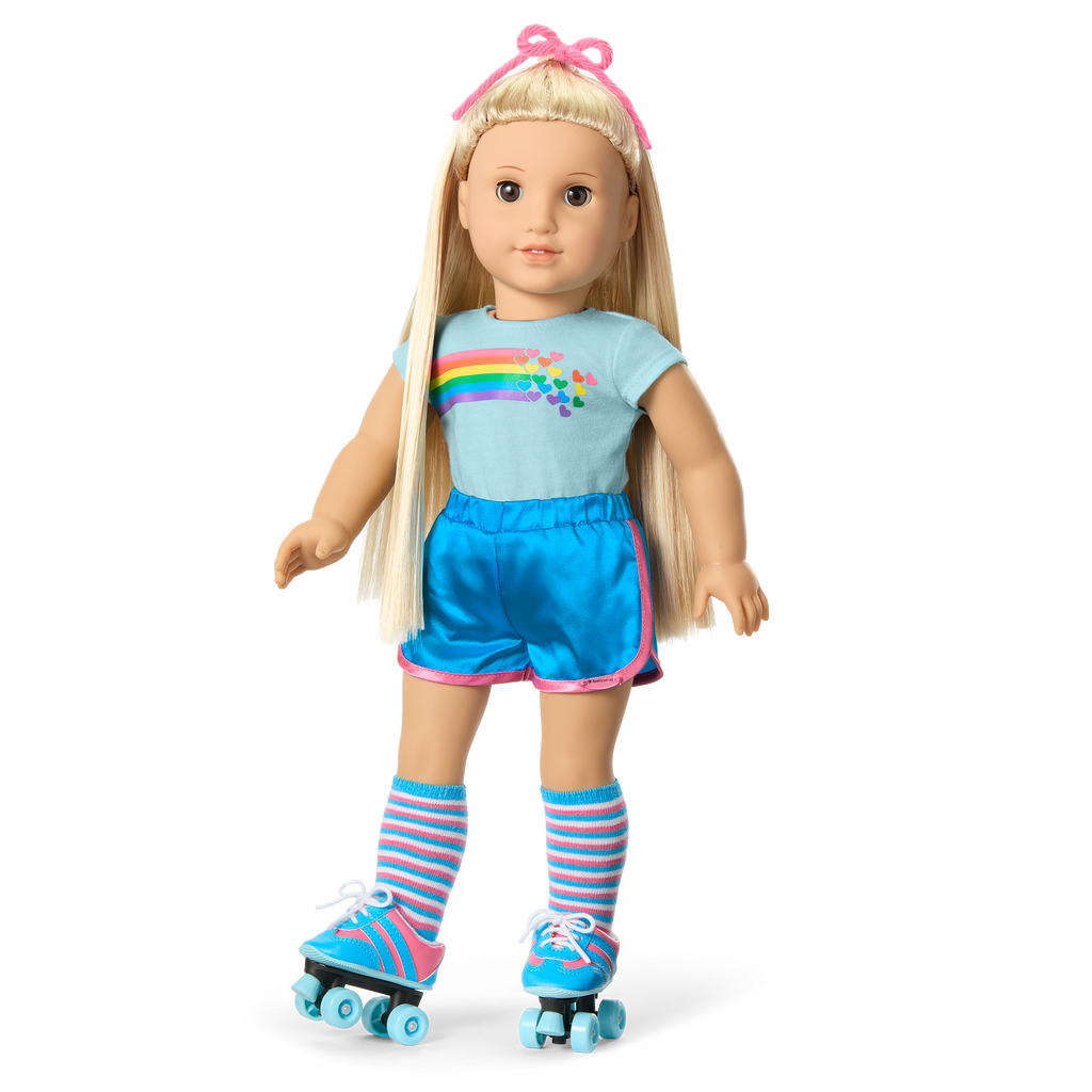 Julie’s™ Summer Skating Outfit for 18-inch Dolls (Historical Characters) F1