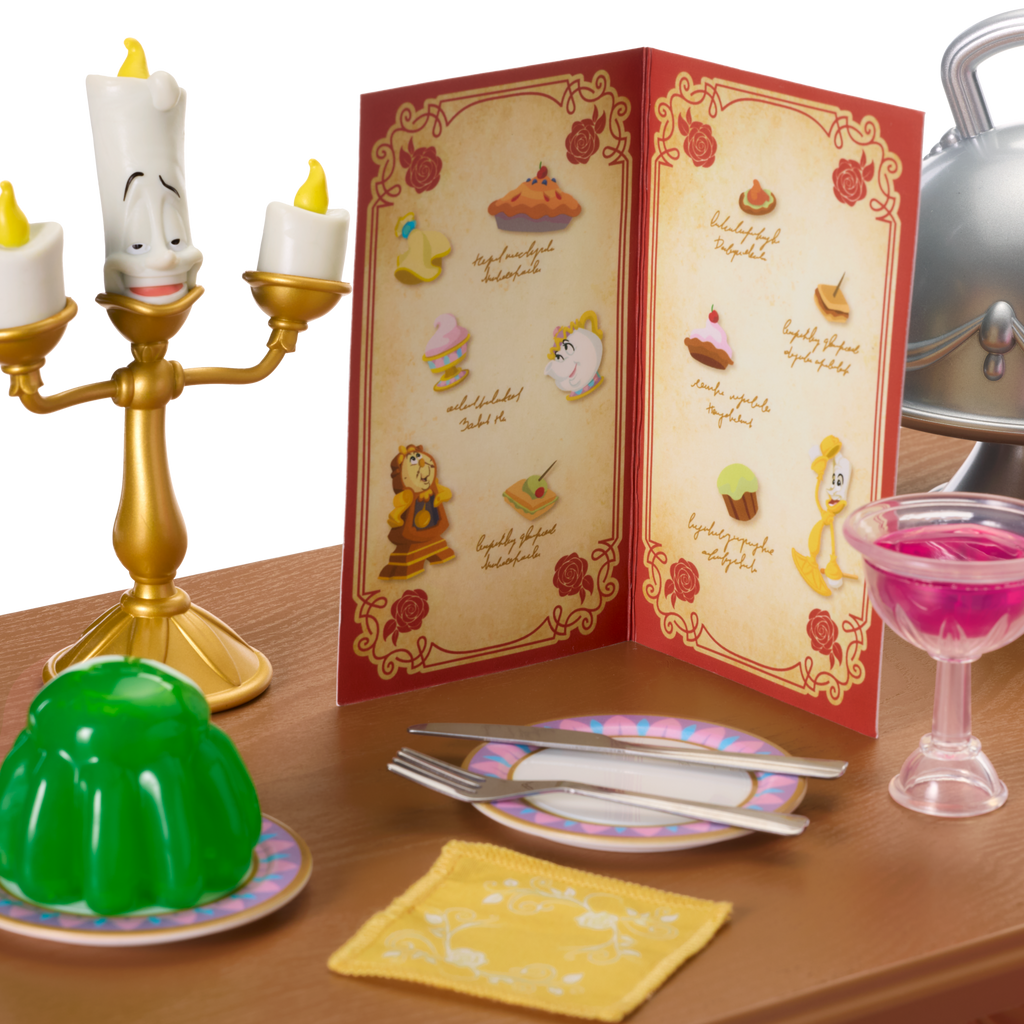 Disney Princess Belle Enchanted Castle Dining Set & Friends for 18-inch Dolls by American Girl® C5