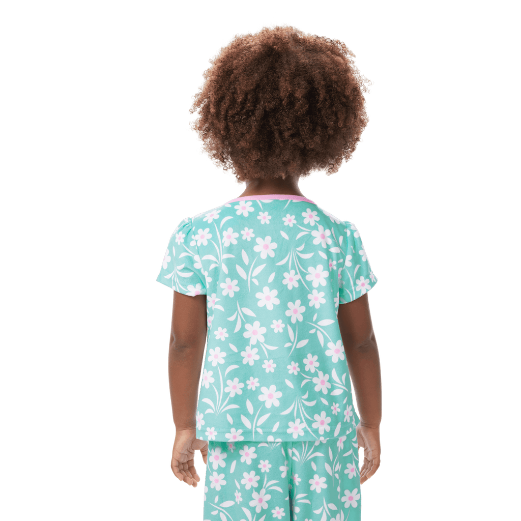 Flower Fun PJs for Little Girls (Bitty Baby®) D2