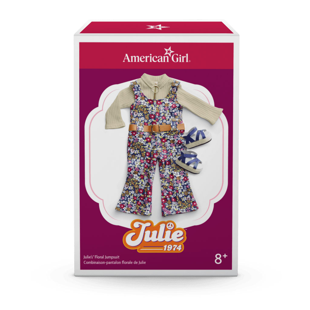 Julie’s™ Floral Jumpsuit for 18-inch Dolls (Historical Characters) B0