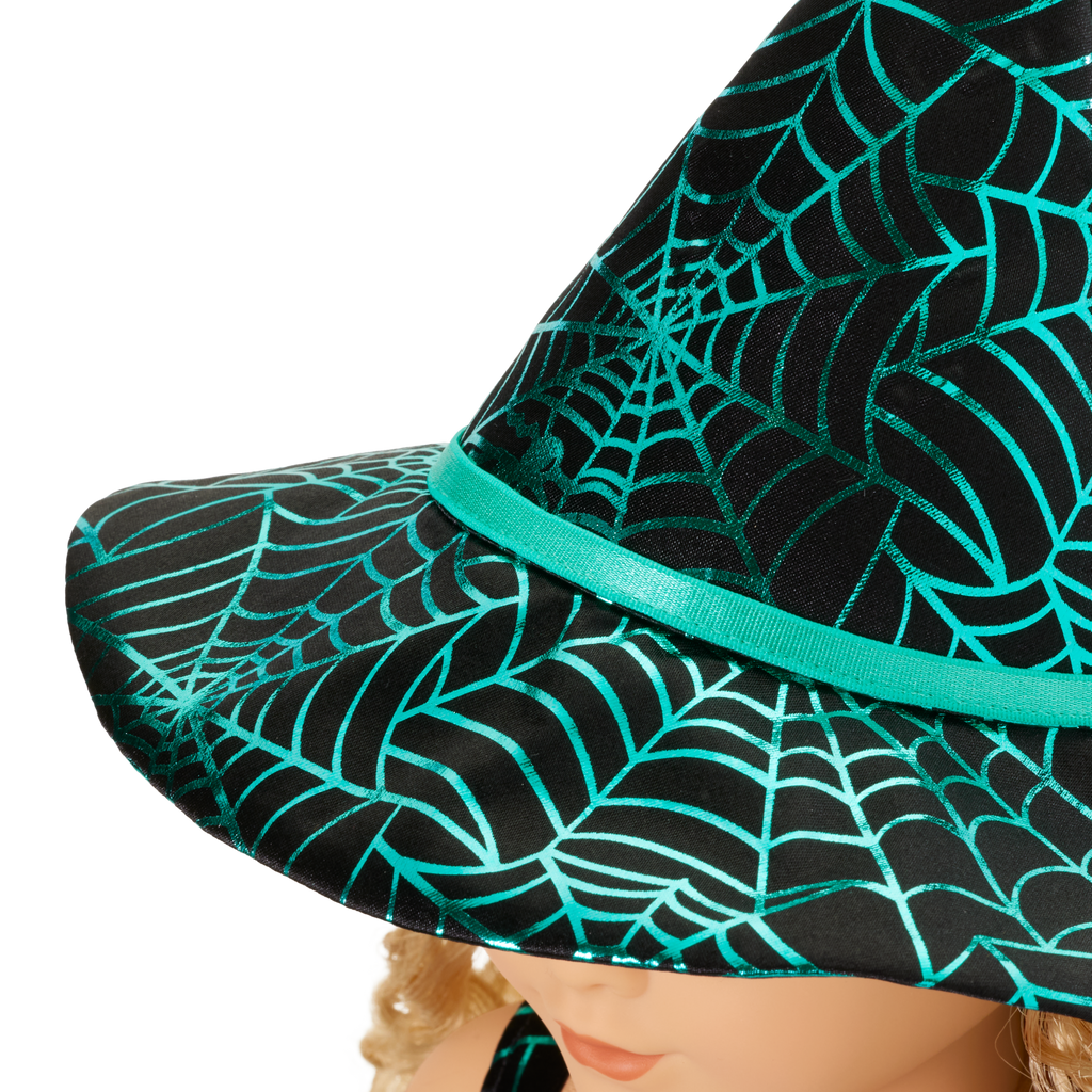Witchy Webs Costume for 18-inch Dolls C3