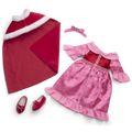 Disney Princess Belle Winter Dress & Cape Outfit for 18-inch Dolls by American Girl® A3