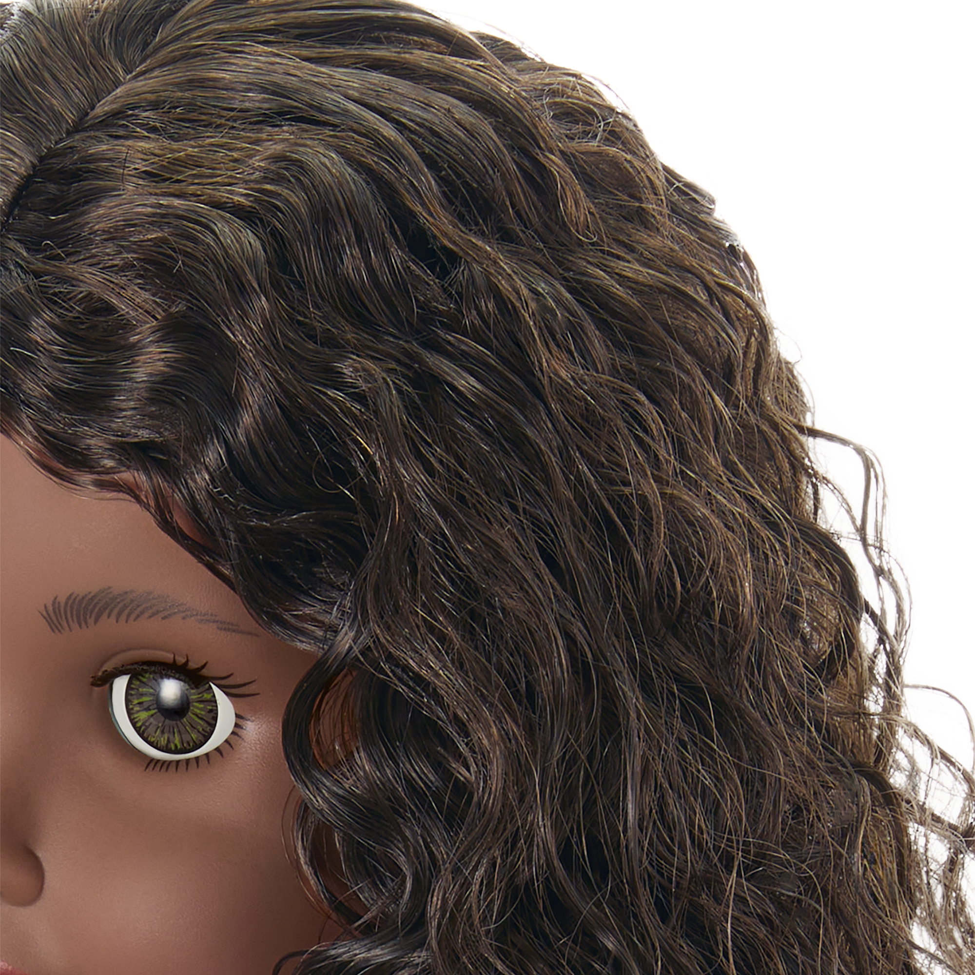 Truly Me™ 18-inch Doll #127 with curly dark-brown hair A2
