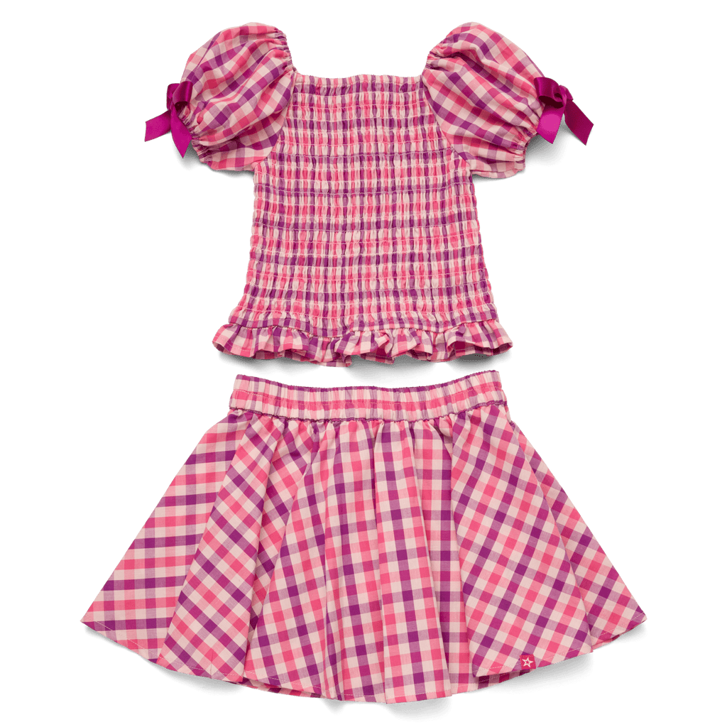 Raquel's™ Gingham Ruffle Outfit for Girls (Girl of the Year™ 2026) B3
