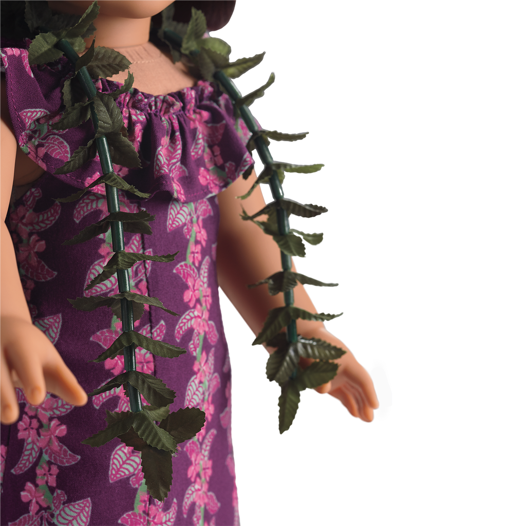 Nanea's Holoku Dress for 18-inch Dolls (Historical Characters) D2