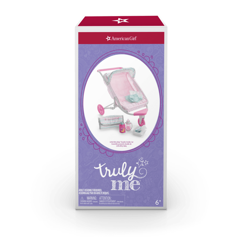 Little Bitty Baby™ Double Stroller Set for 7.75-inch Dolls C6