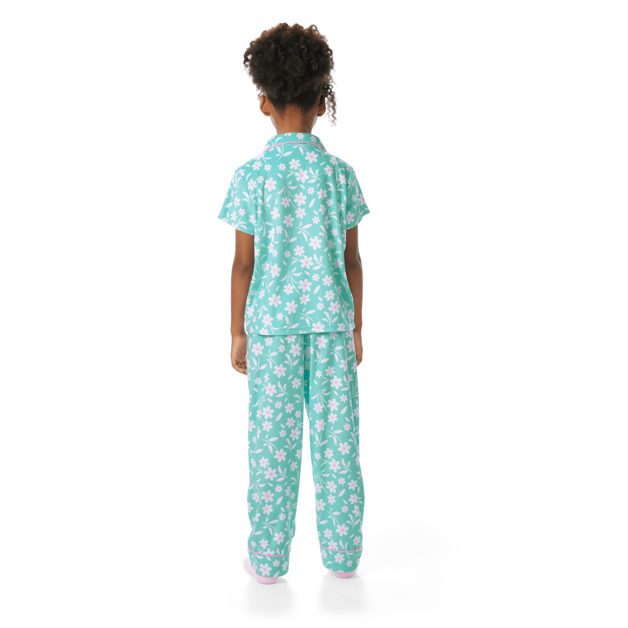 Flower Fun PJs for Girls A4