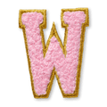 AG™ Letter W Stick-On Patch F2