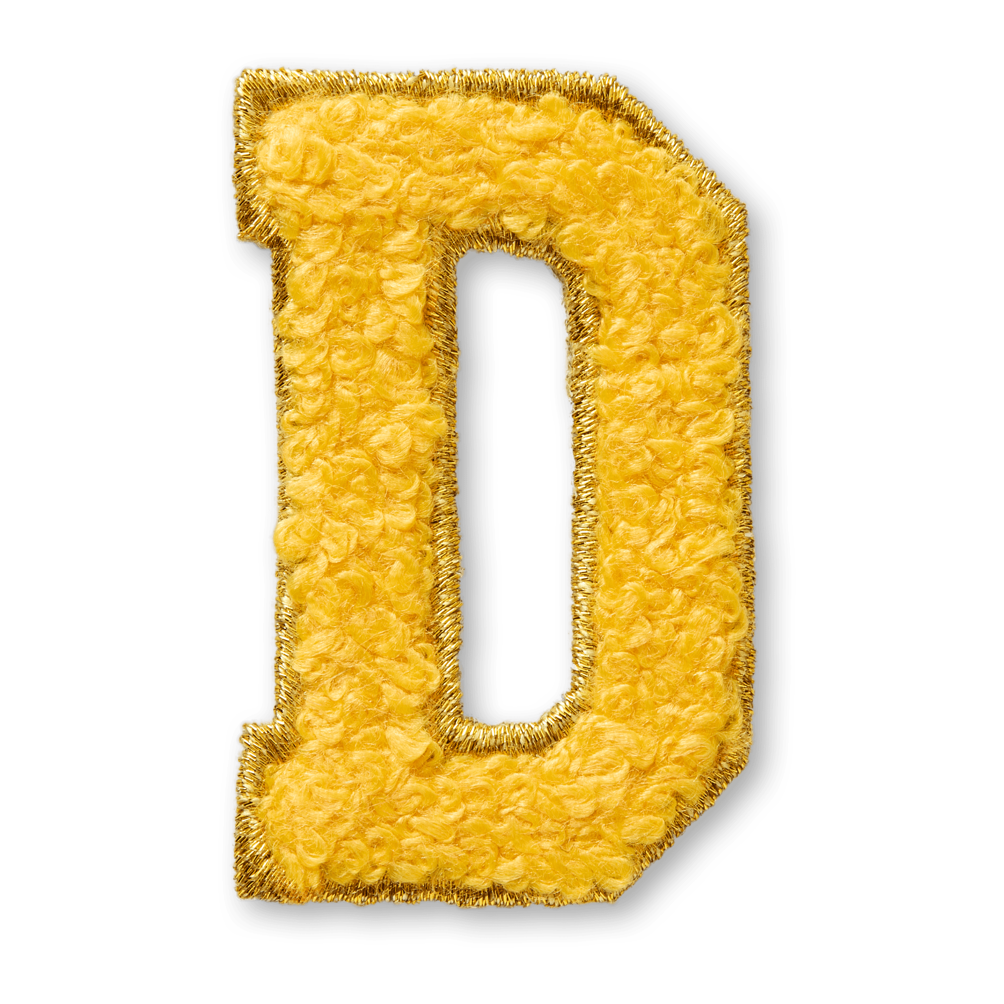 AG™ Letter D Stick-On Patch D3