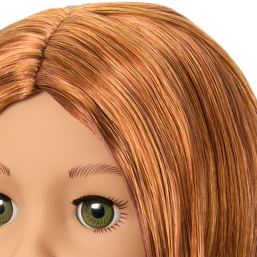 Truly Me™ 18-inch Doll #103 with wavy red hair A9