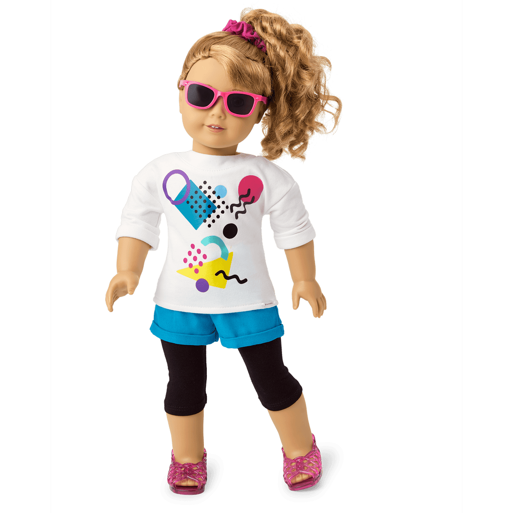 Courtney’s™ Graphic Sweatshirt for 18-inch Dolls (Historical Characters) C6