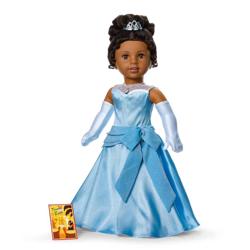 American Girl® Disney Princess Tiana Evening Star Dress & Accessories for 18-inch Dolls D3