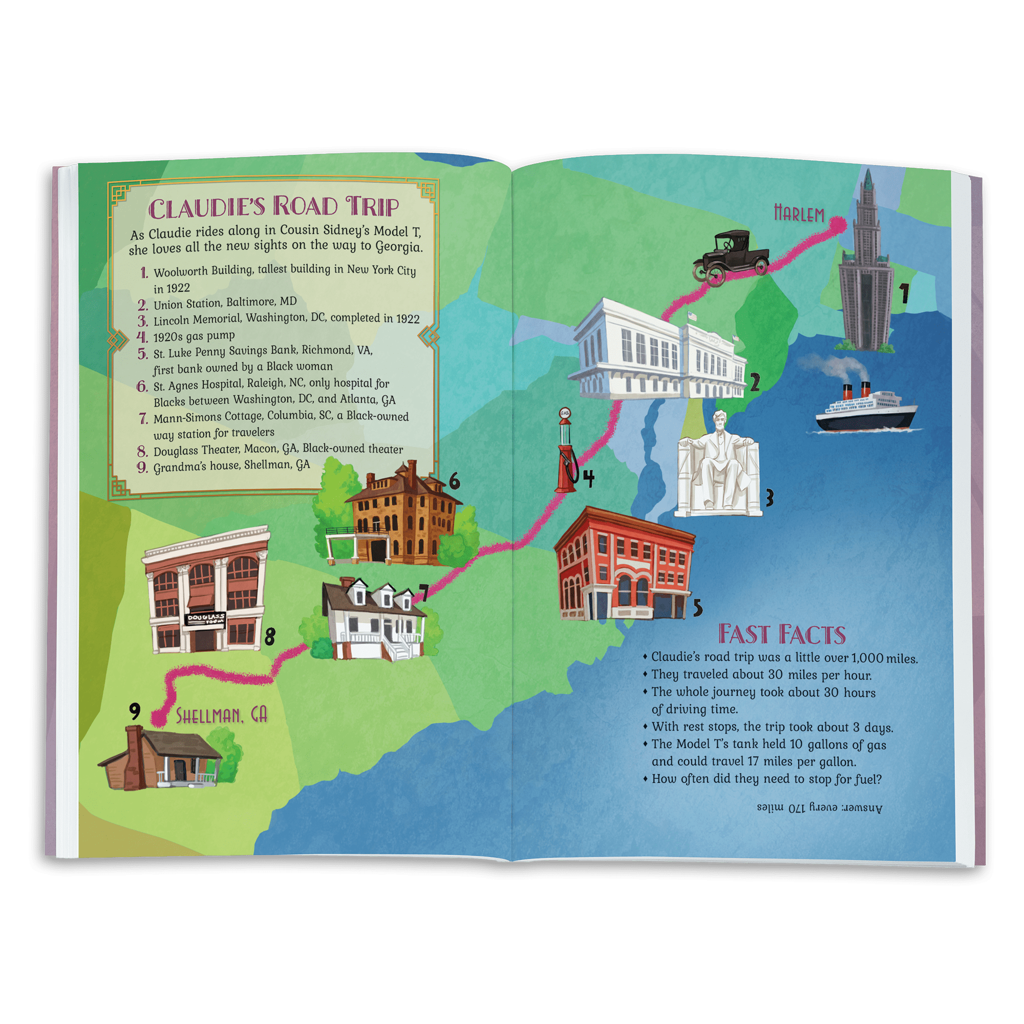 Adventures with Claudie Book (Historical Characters) F6