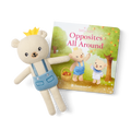 Bitty’s™ Bear Friend & Opposites All Around Board Book C8