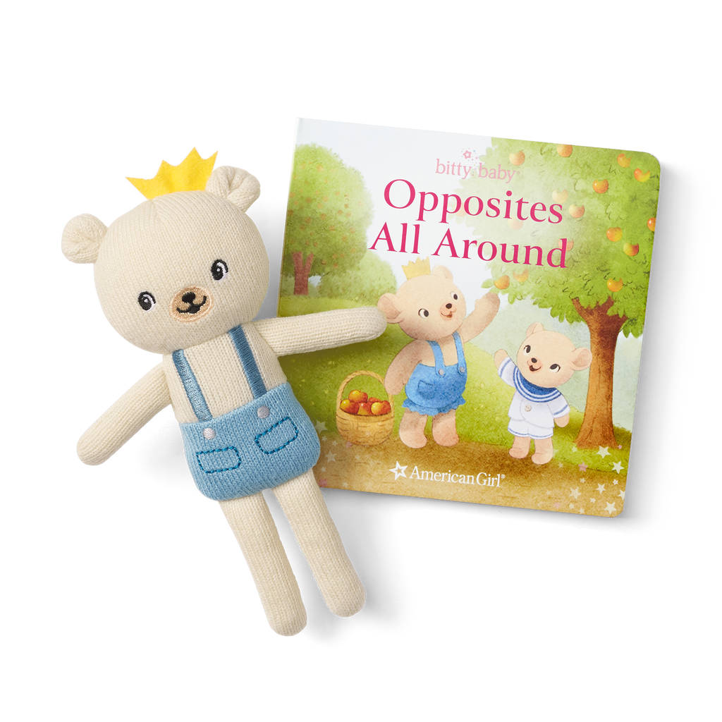 Bitty’s™ Bear Friend & Opposites All Around Board Book E8