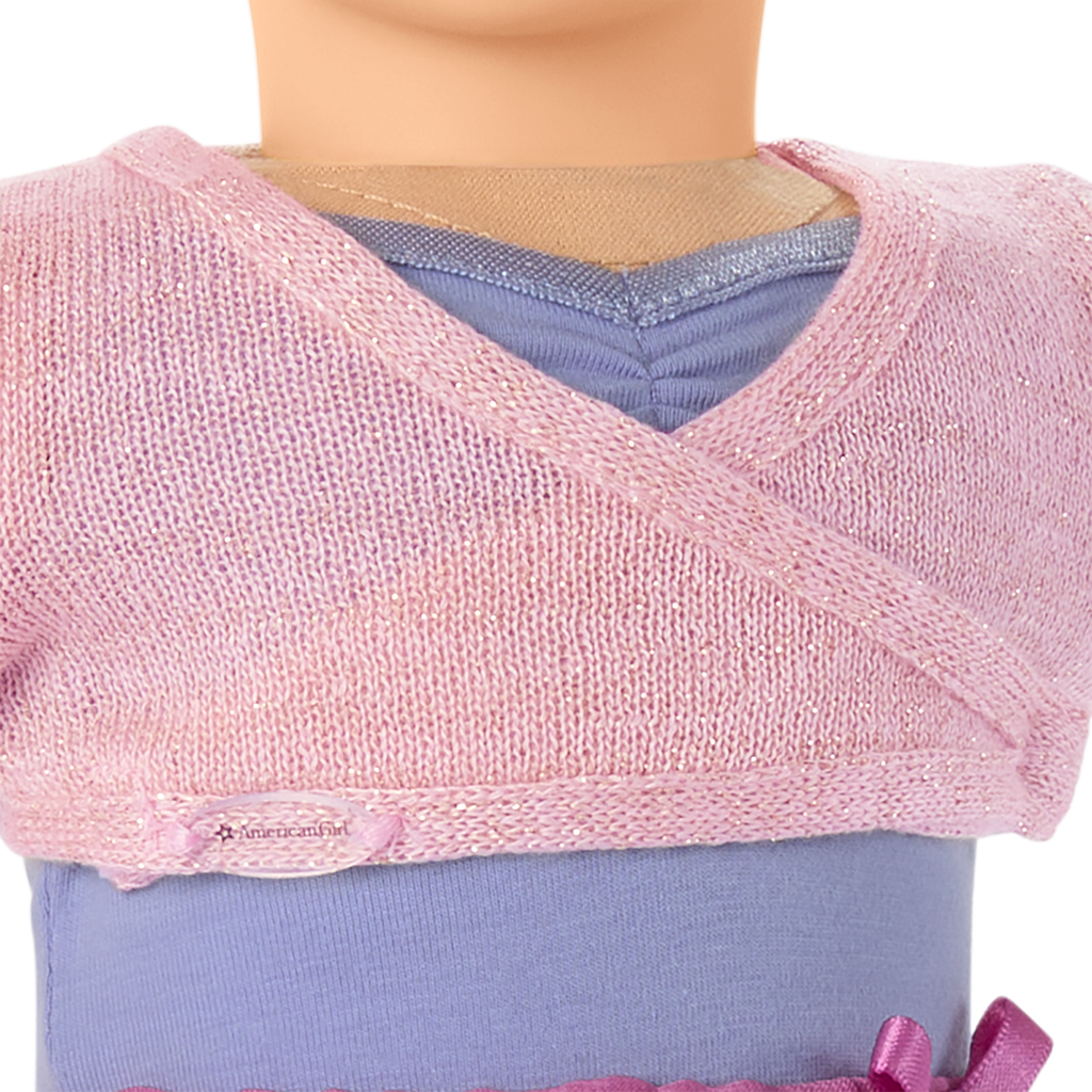 Plié Away Ballet Practice Outfit for 18-inch Dolls D2