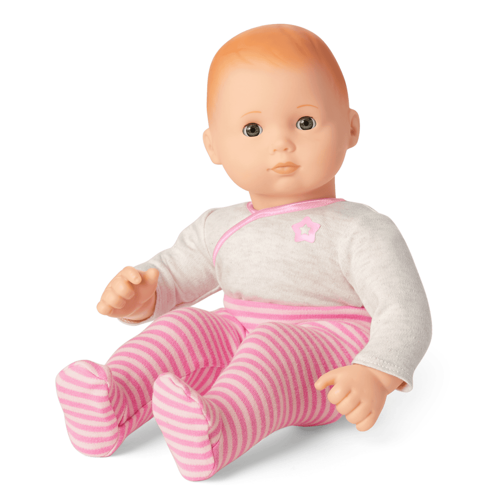 Bitty Baby® Doll #6 with red hair in Pretty Pink B5