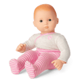 Bitty Baby® Doll #6 with red hair in Pretty Pink B5