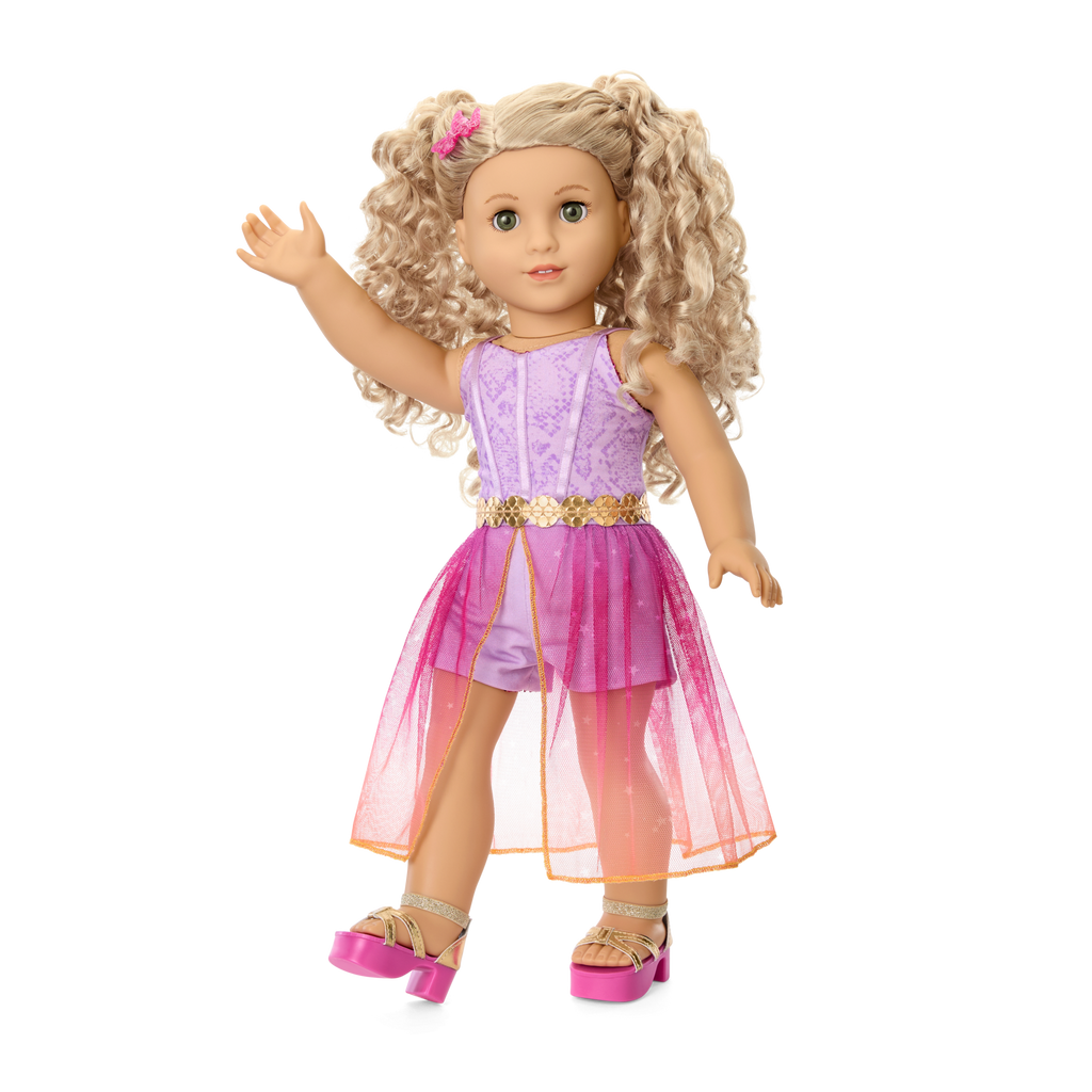Glam Sparkly Concert Outfit for 18-inch Dolls B6