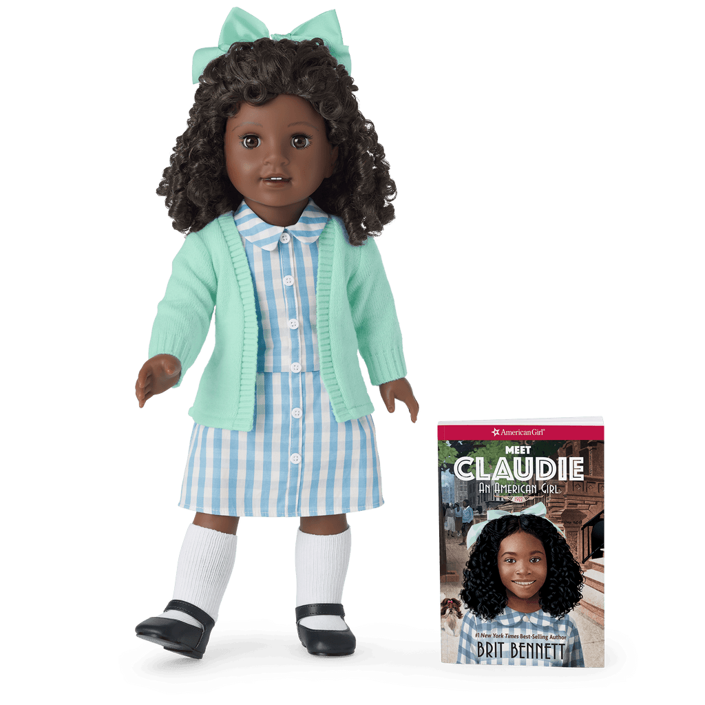 Claudie™ 18-inch Doll & Book (Historical Characters) A8