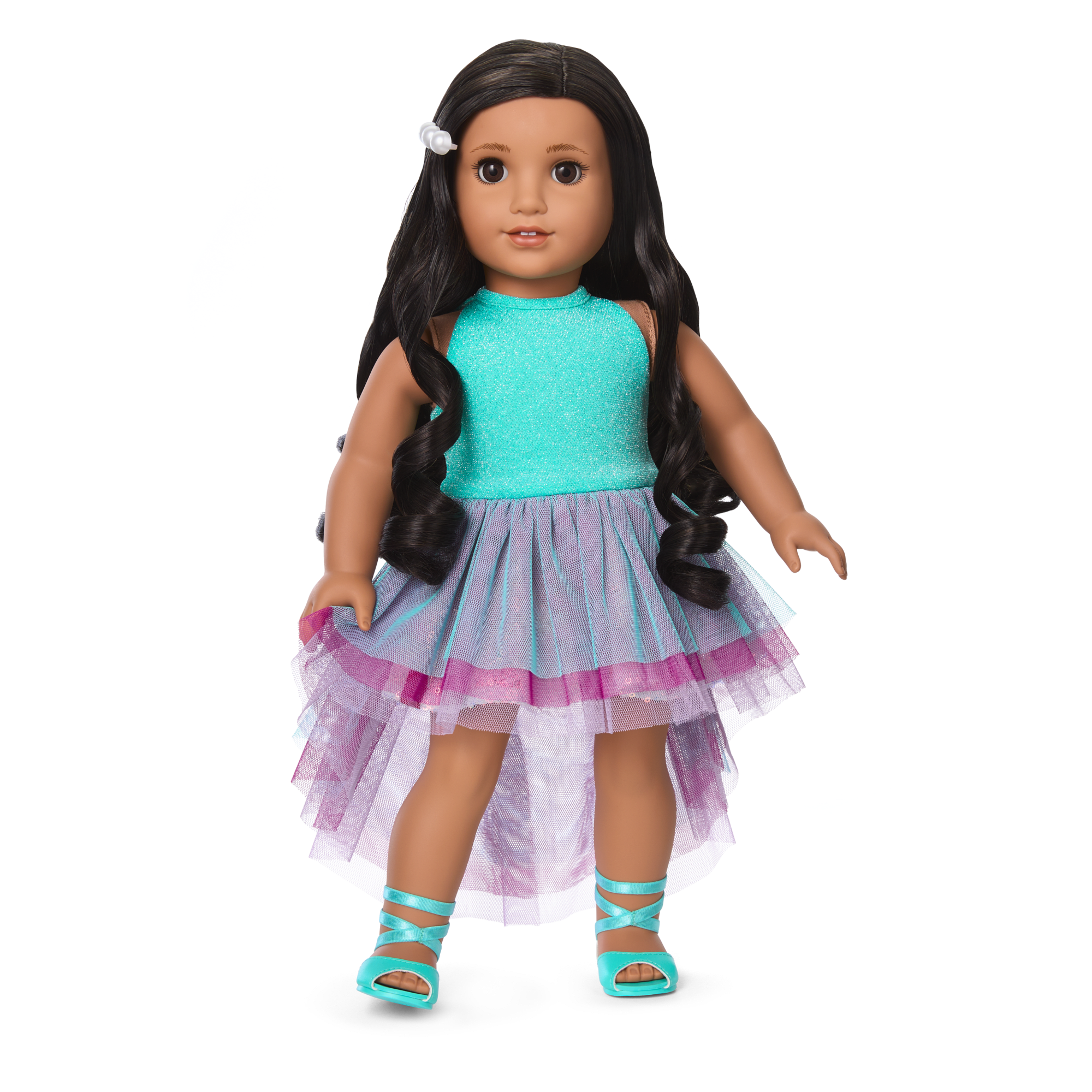 Glam Shimmering Ocean Outfit for 18-inch Dolls A3