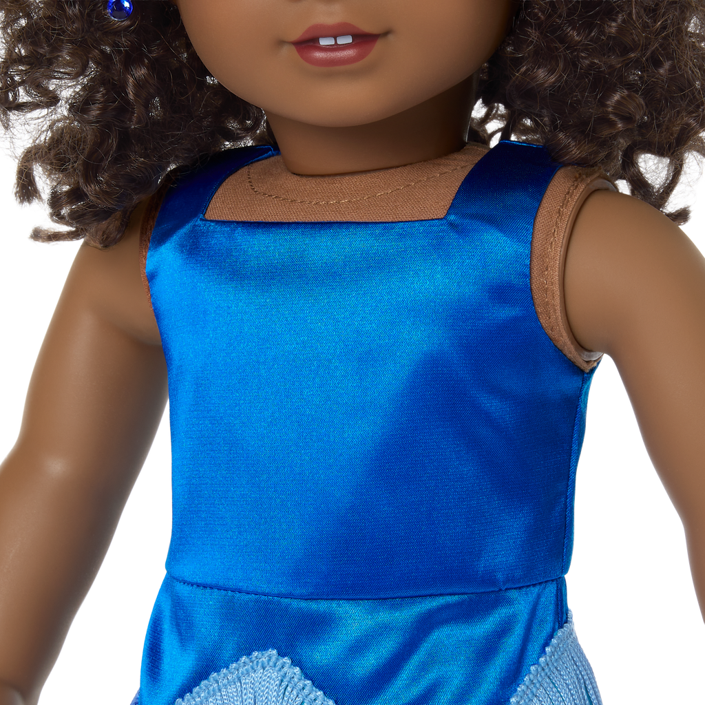 September Sapphire Sparkle Outfit for 18-inch Dolls C2