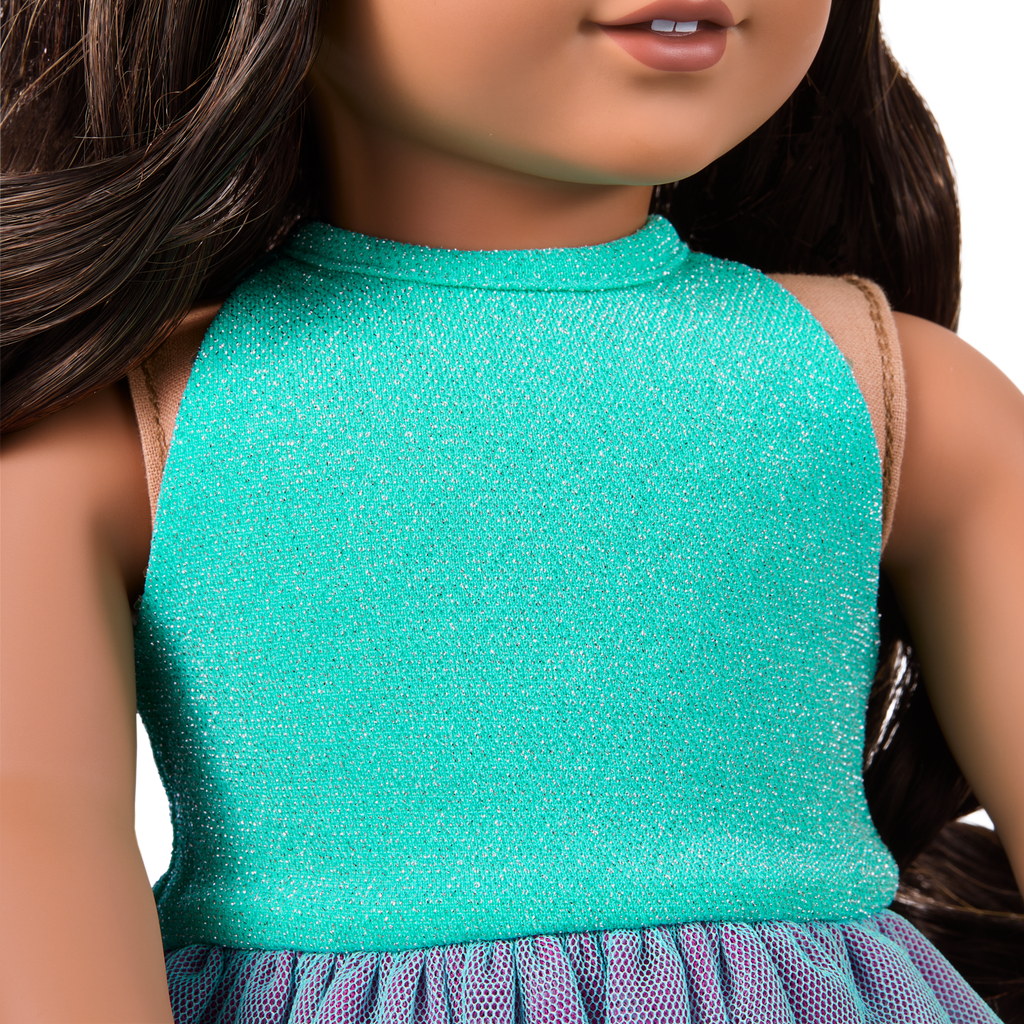 Glam Shimmering Ocean Outfit for 18-inch Dolls A3