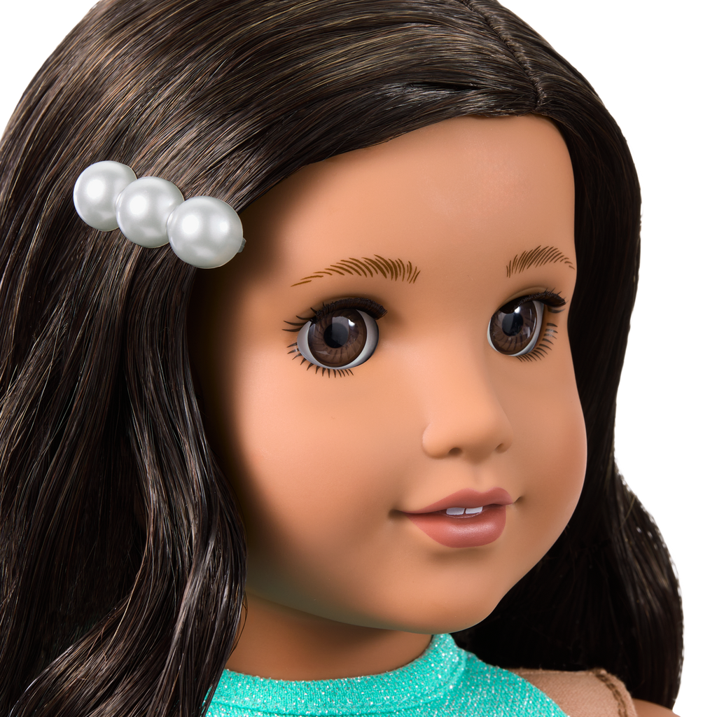 Glam Shimmering Ocean Outfit for 18-inch Dolls A3