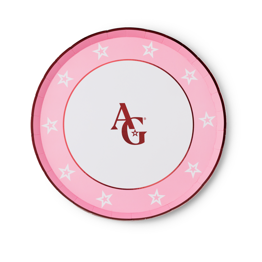 American Girl™ x Bonjour Fête Star-Trimmed Small Plates (Set of 8) F4