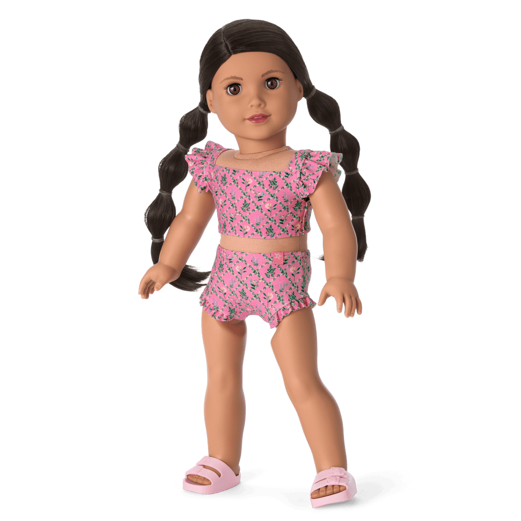Raquel's™ Beach Outfit for 18-inch Dolls (Girl of the Year™ 2026) B3