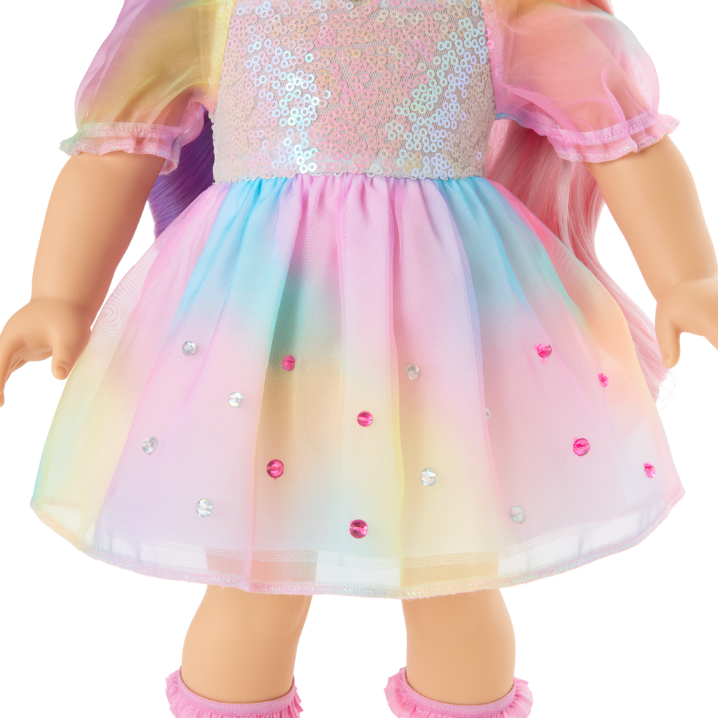 October Opal Obsession Outfit for 18-inch Dolls B9