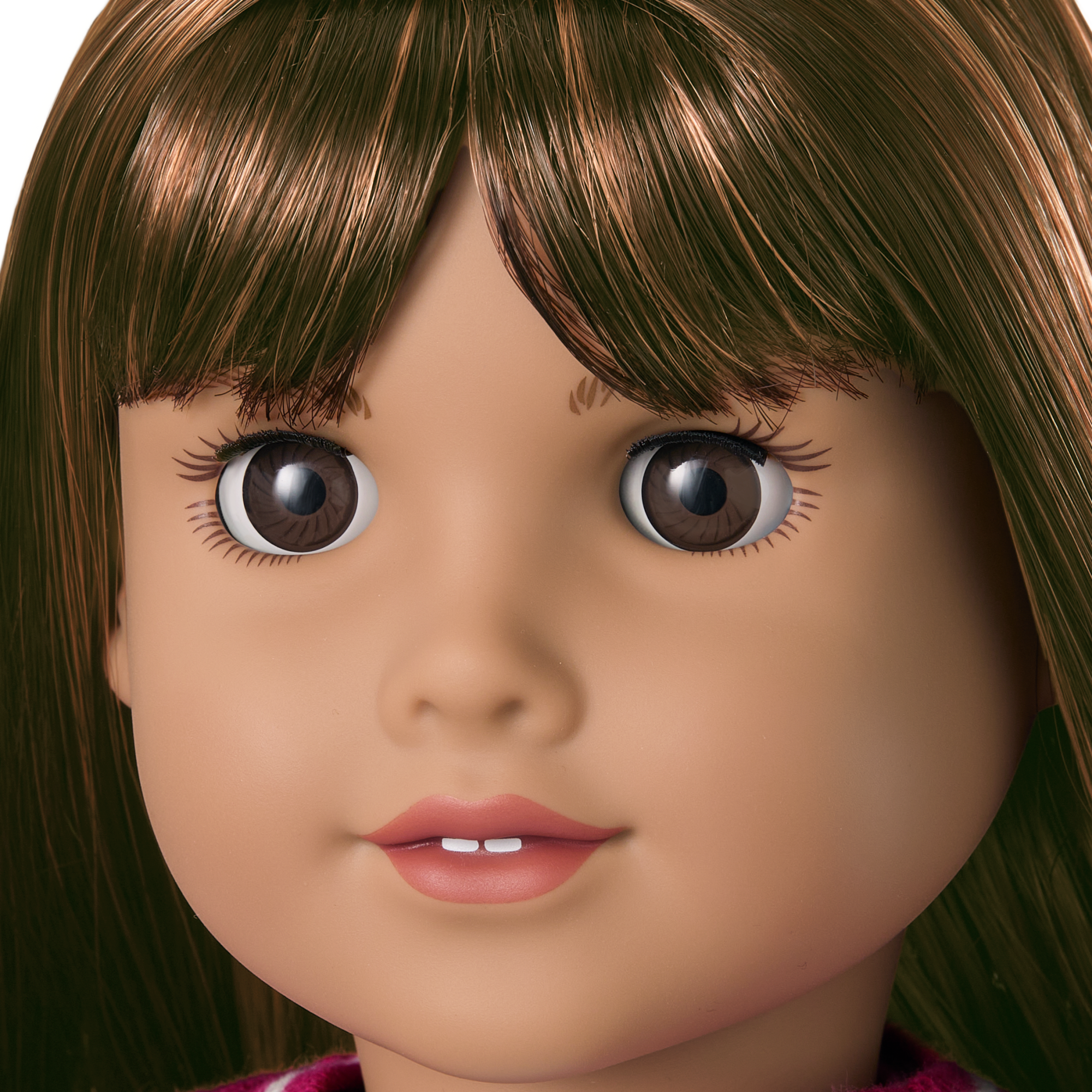 Truly Me™ 18-inch Doll #122 with straight dark-brown hair F2