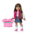 Truly Me™ 18-inch Doll #122 with straight dark-brown hair F2