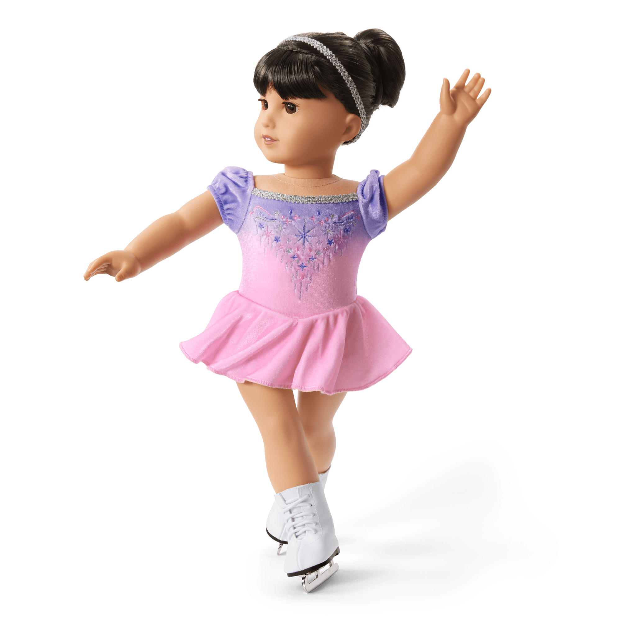 Spin in Style Figure-Skating Outfit for 18-inch Dolls F3