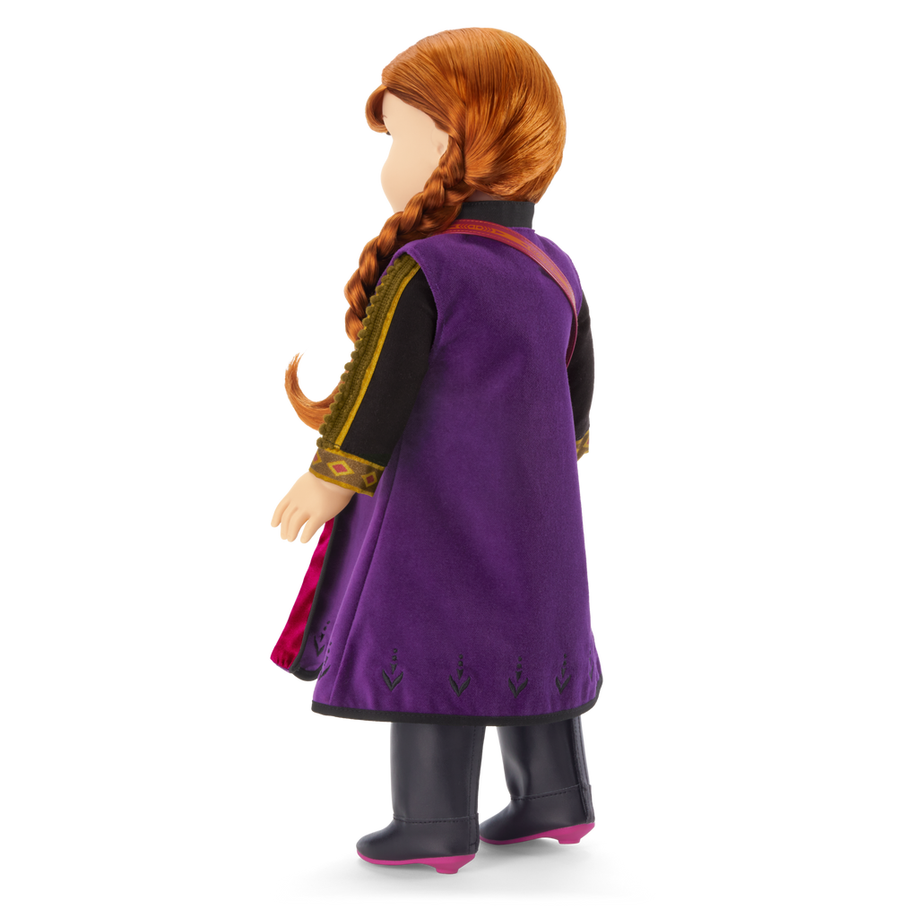 Disney Frozen Anna Adventure Outfit & Travel Bag for 18-inch Dolls by American Girl® E0