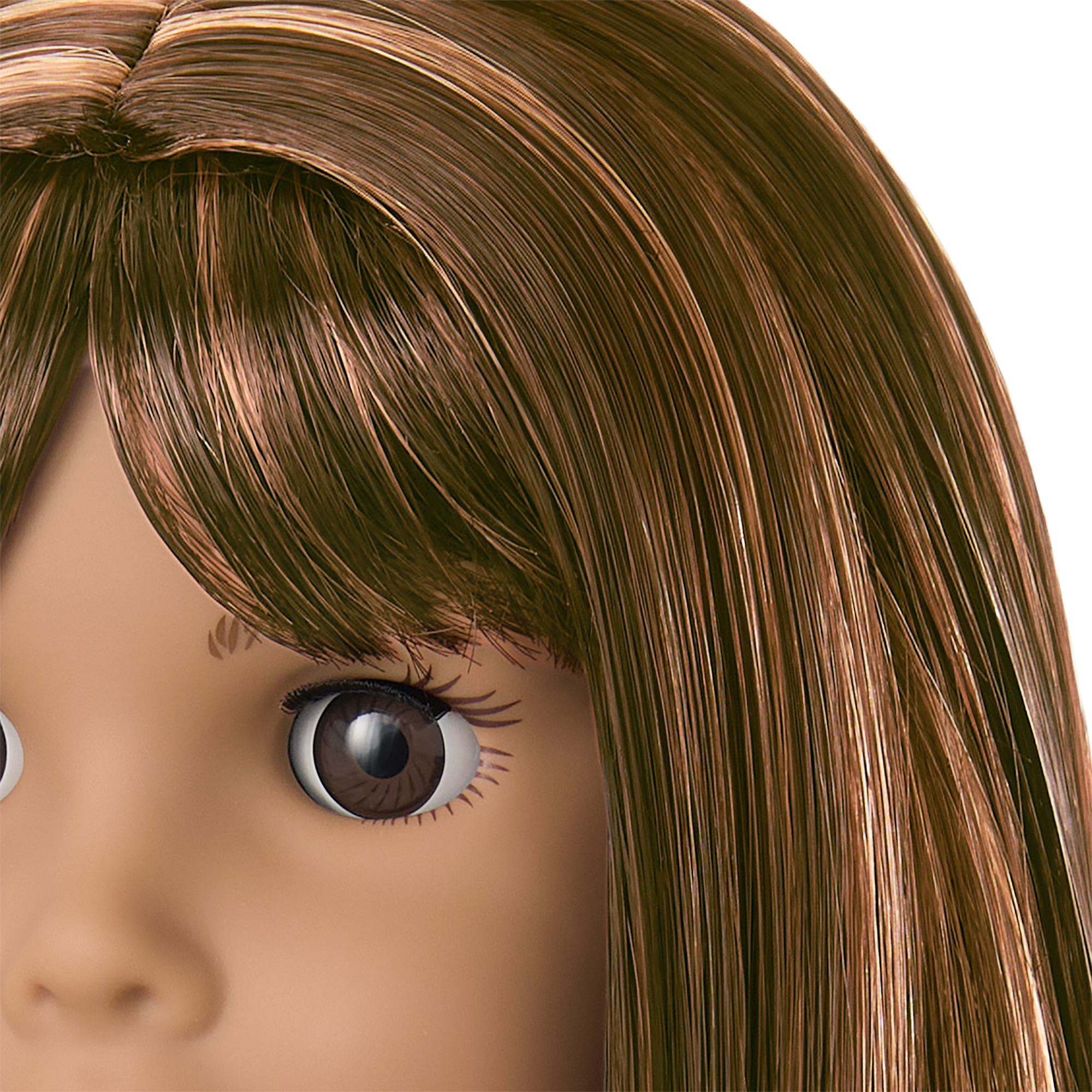 Truly Me™ 18-inch Doll #122 with straight dark-brown hair F2