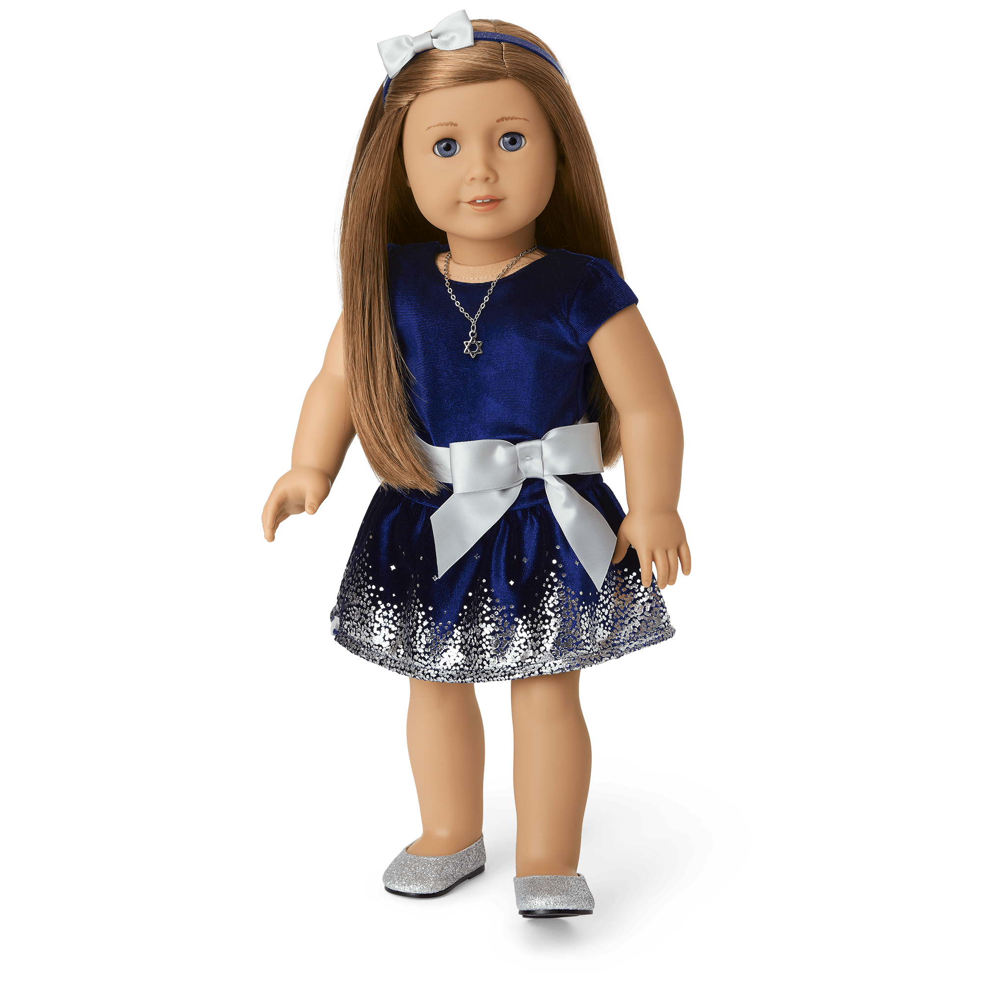 Hanukkah Celebration Outfit for 18-inch Dolls A9