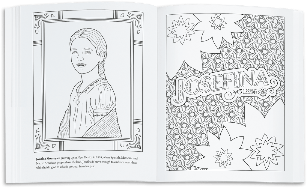 American Girl® Coloring Journal C6
