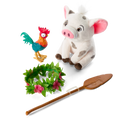 Disney Moana Accessories, Pua & Heihei by American Girl® F9