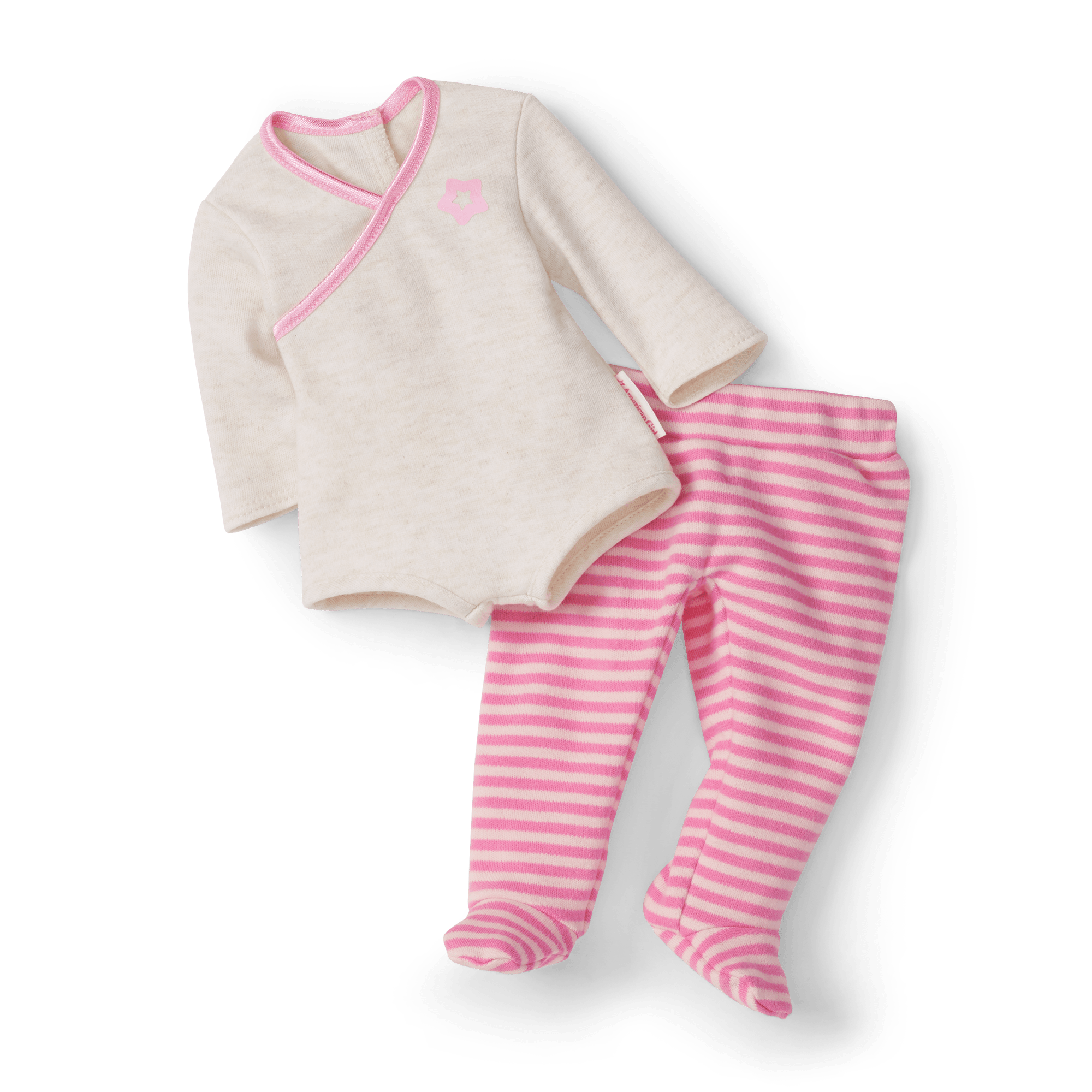 Bitty Baby® Doll #6 with red hair in Pretty Pink B5