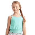 Minty Sweet Tank Top for Girls D7