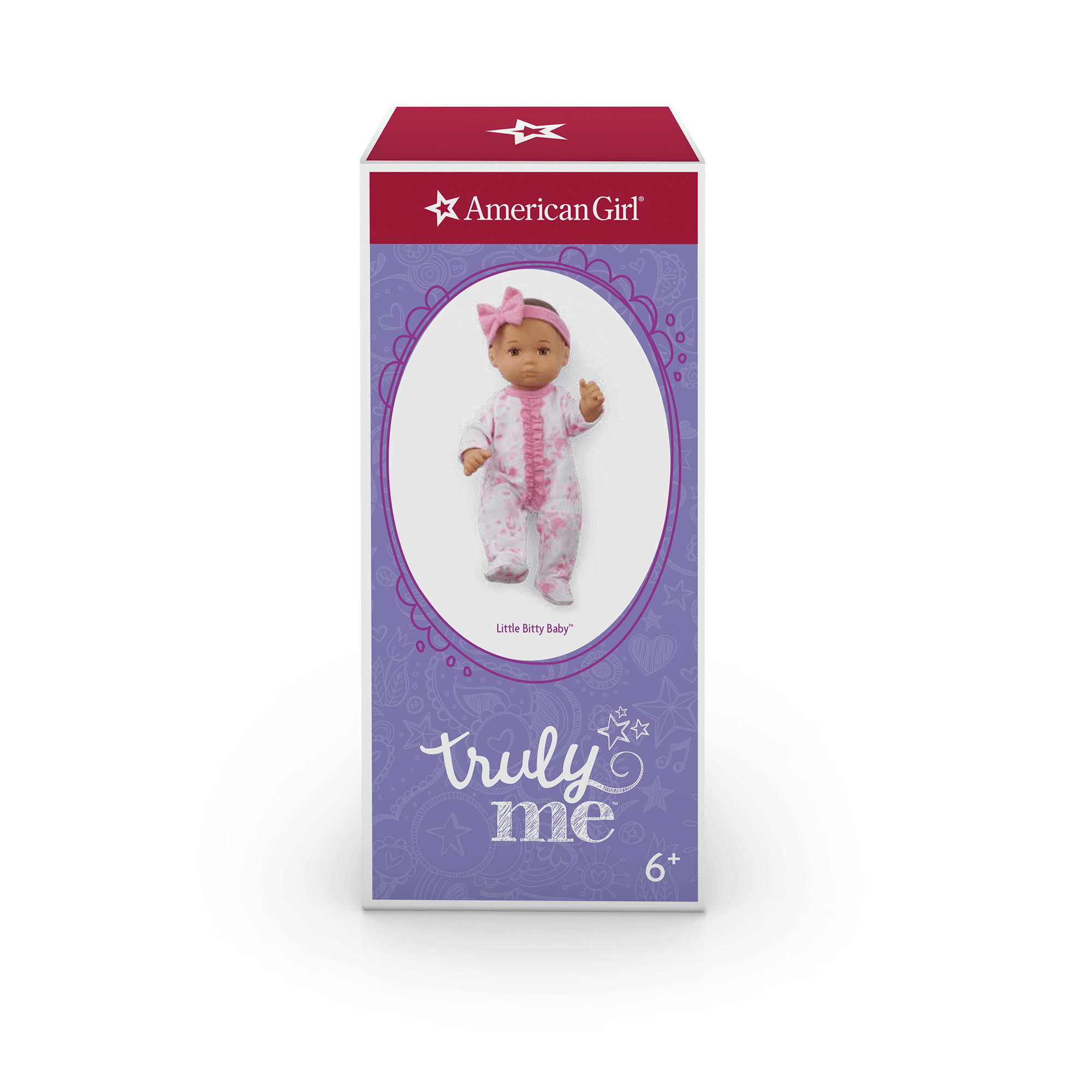 Little Bitty Baby™ 7.75-inch Doll with brown hair B8