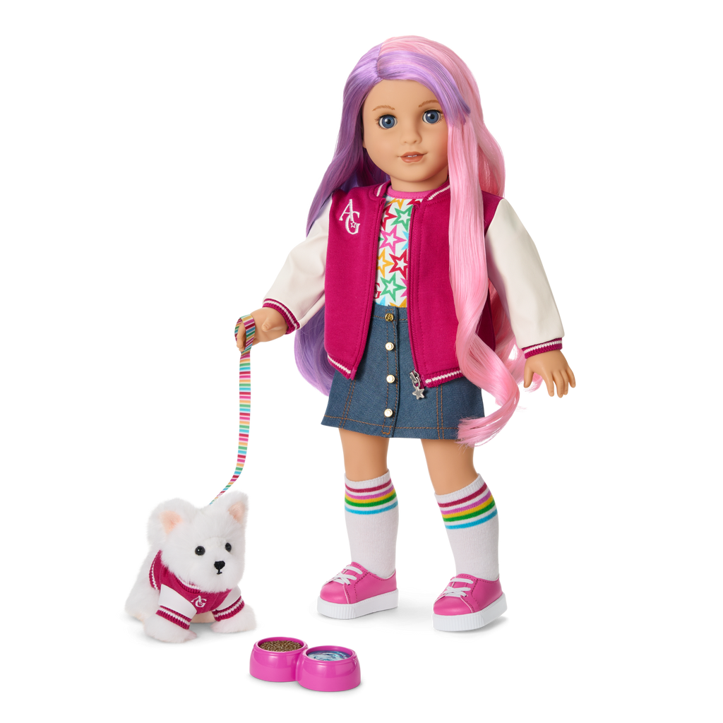AG™ Star Squad Puppy & Accessories for 18-inch Dolls F8