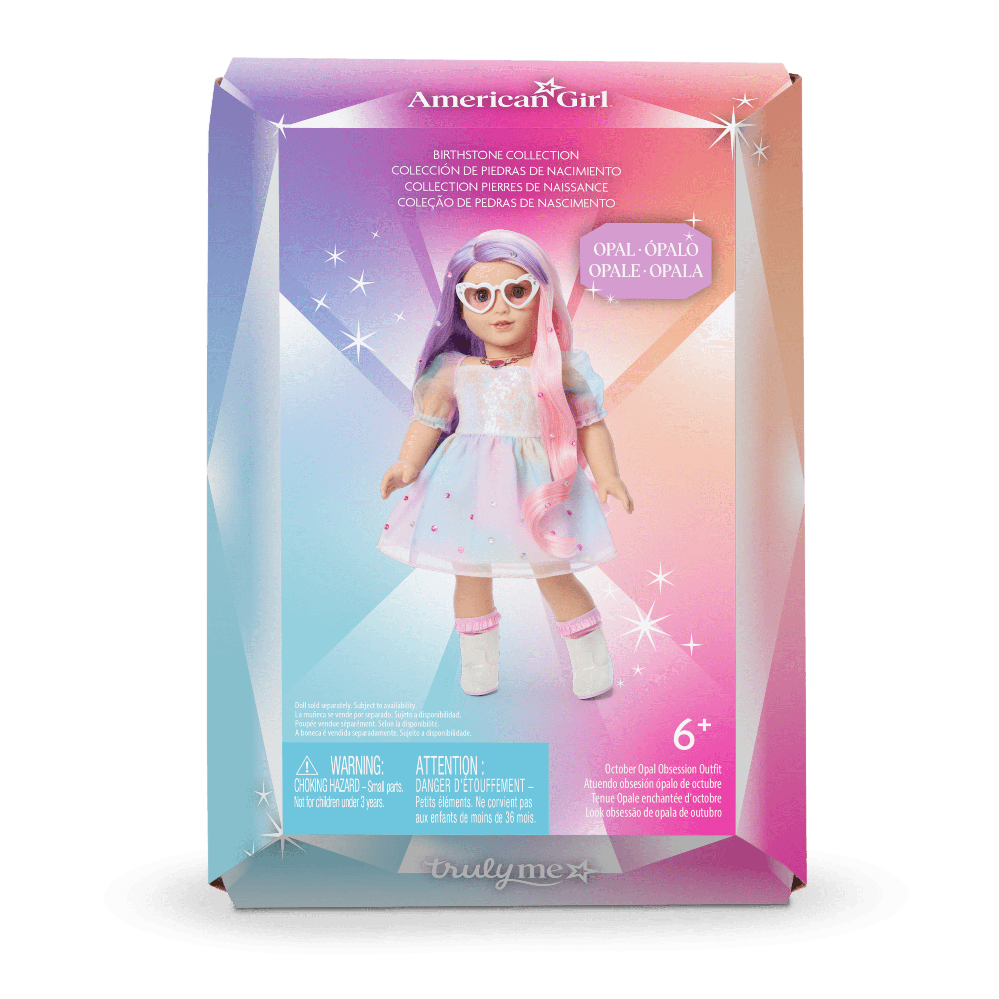 October Opal Obsession Outfit for 18-inch Dolls D3