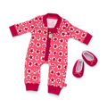 American Girl® x Hanna Andersson Berry Bright Stars Pajamas for Bitty Baby® Dolls B8