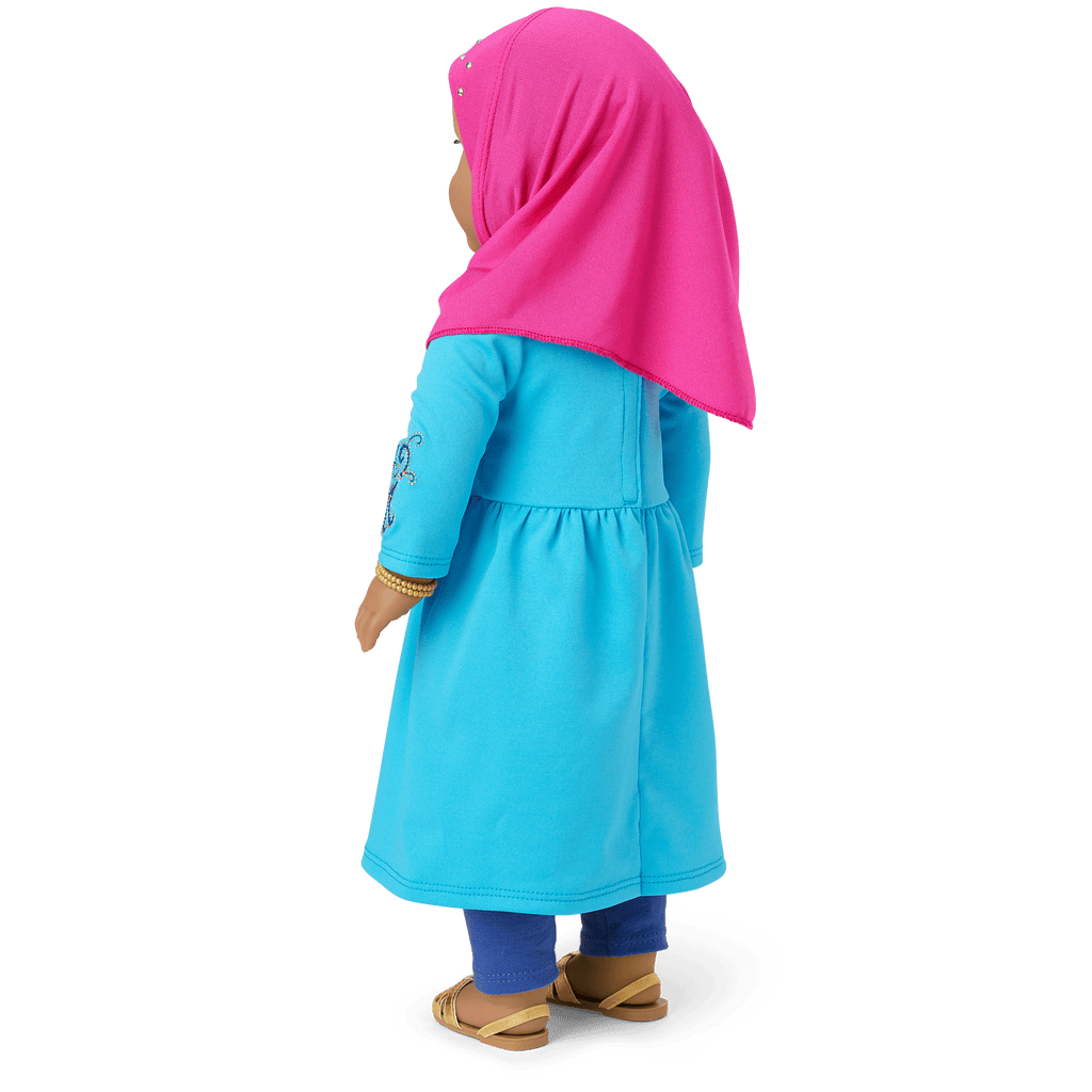 Eid al-Fitr Celebration Outfit for 18-inch Dolls A5