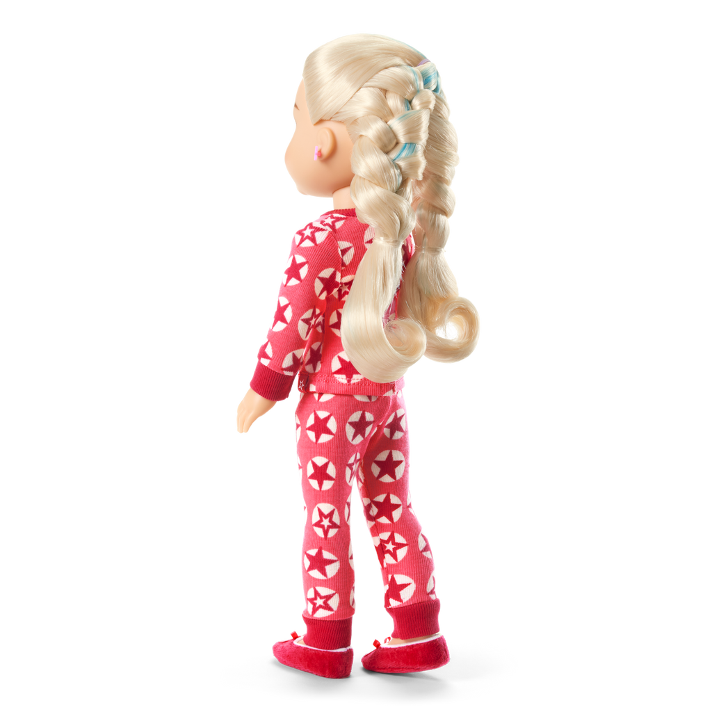 American Girl® x Hanna Andersson Berry Bright Stars Pajamas for 14.5-inch Dolls B7