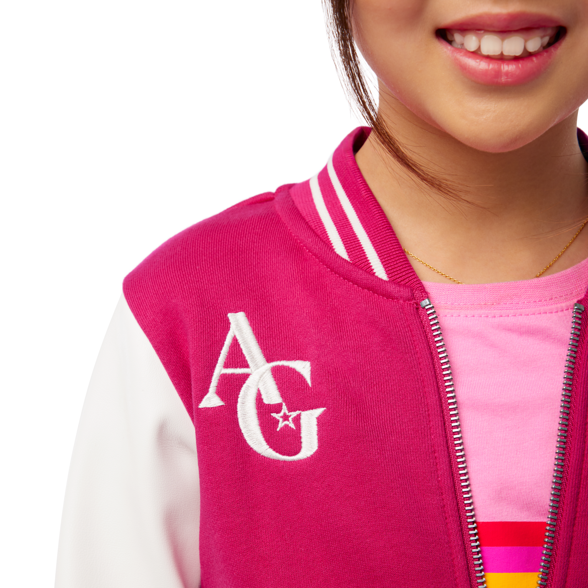 AG™ Star Squad Varsity Jacket for Girls C8
