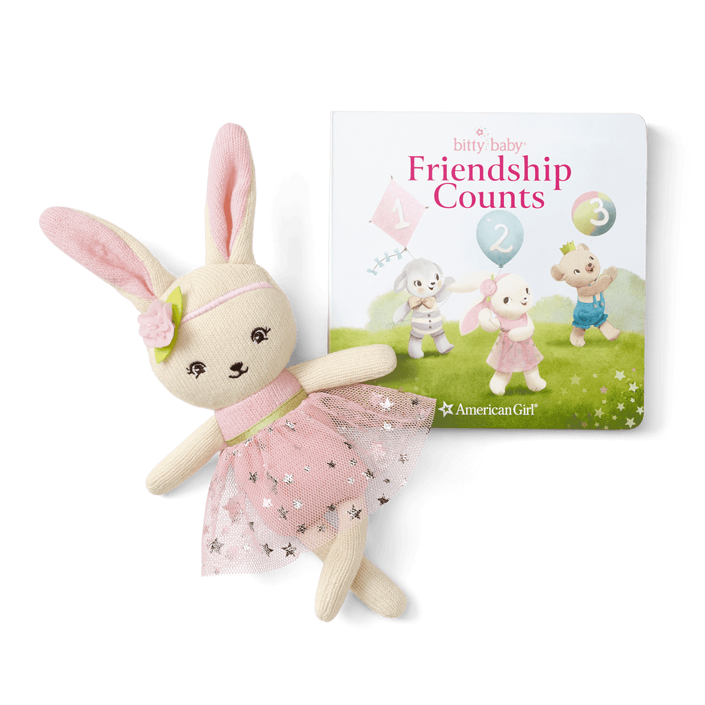 Bitty’s™ Bunny Friend & Friendship Counts Board Book E5