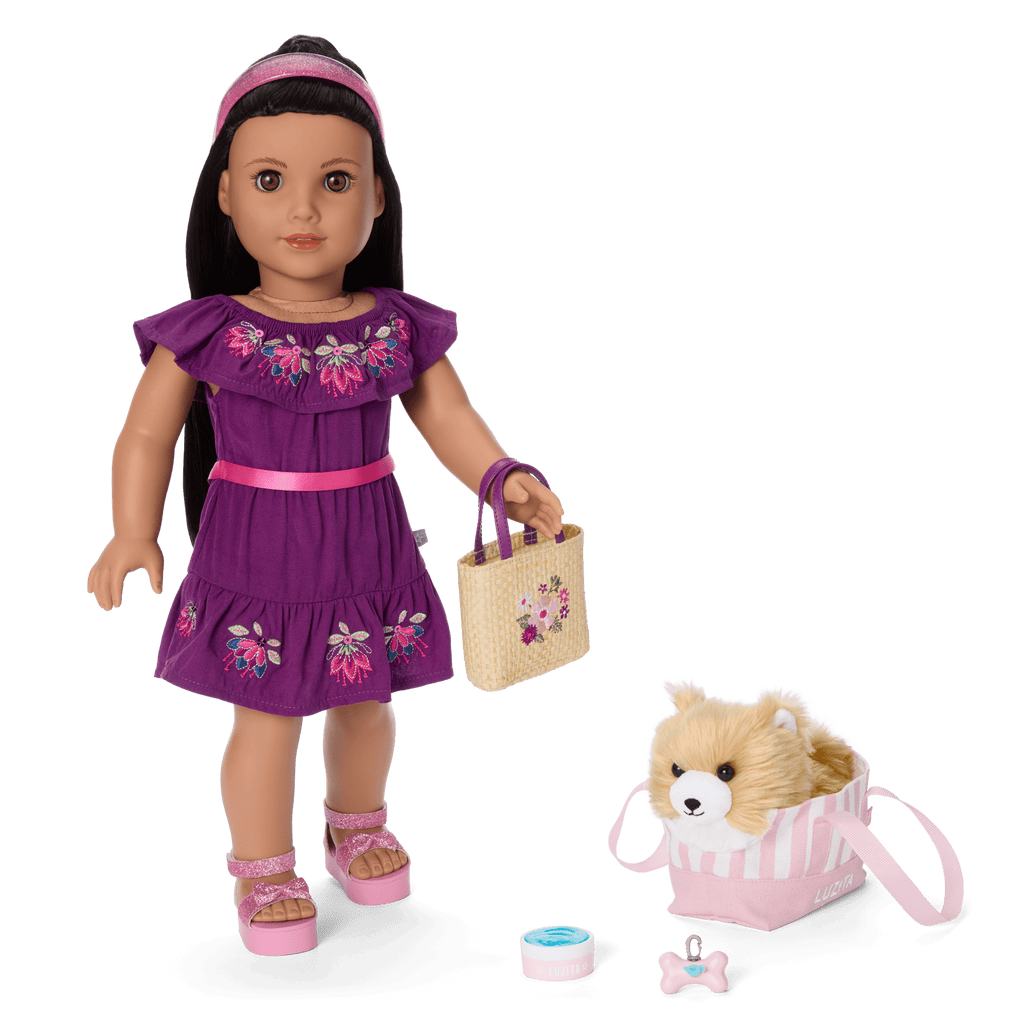 Raquel's™ Dog, Luzita™ (Girl of the Year™ 2026) A8
